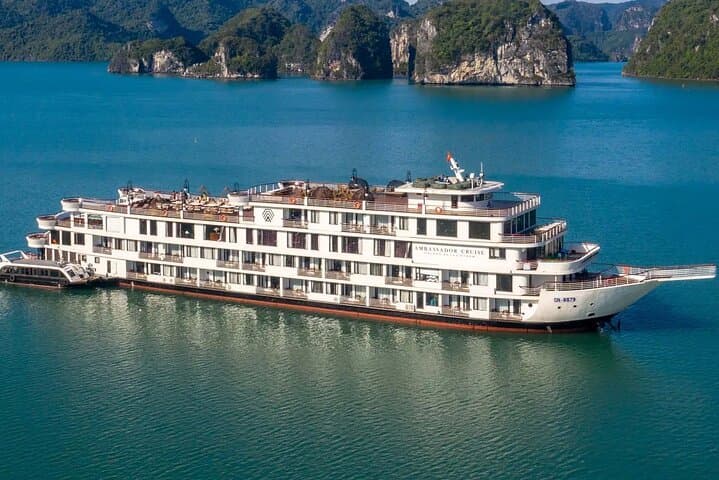 Ambassador Halong Bay Overnight Cruise: Luxury 2-Day Escape from Hanoi photo 1