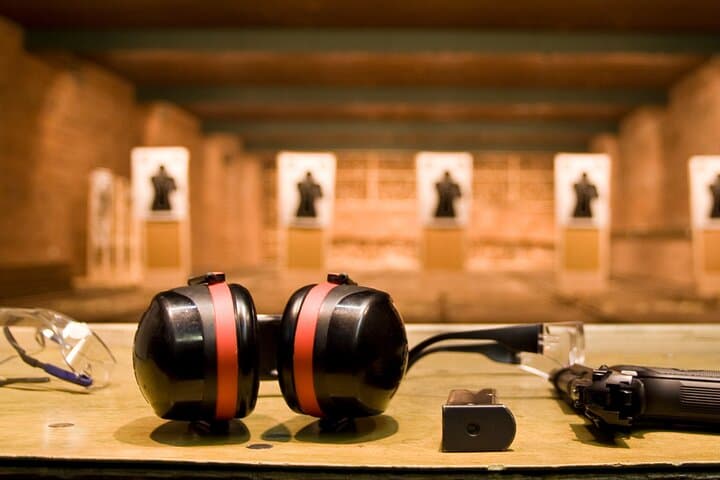 Real Guns Shooting Experience Near Riga Old Town — Indoor Range Session