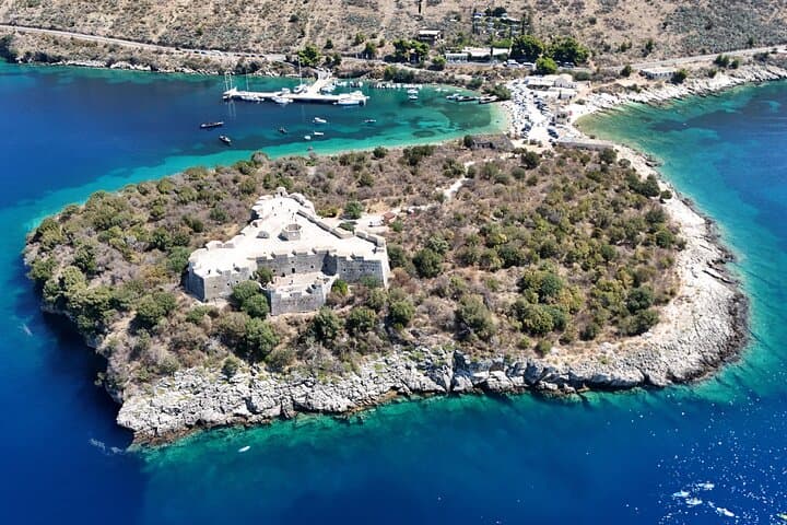 Porto Palermo Bay Kayak & SUP Tour from Himare — Paddle Around Ali Pasha Castle