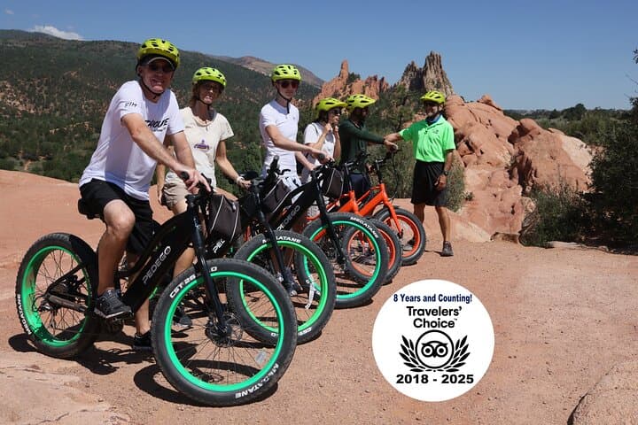 Explore Garden of the Gods on the Original Electric e-Bike Tour