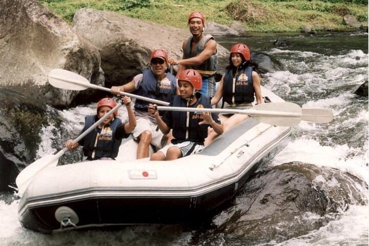 Bali White Water Rafting and Ubud Monkey Forest Day Tour