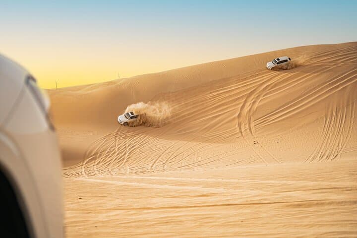 Abu Dhabi Morning Dune Drive, Camel Ride & Sandboarding — Half-Day Desert Safari photo 2