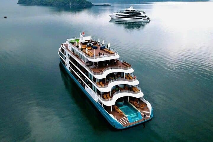 Luxury Capella Cruise: 3-Day Halong Bay & Lan Ha Bay Adventure from Hanoi