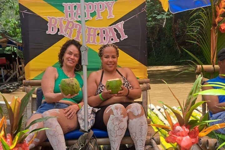 Montego Bay Bamboo Rafting on the Lethe River with Limestone Foot Massage