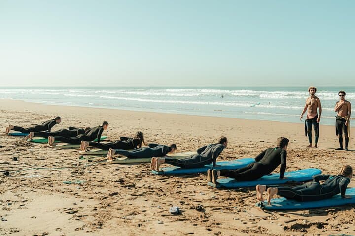 Learn to Surf at Devil's Rock: Tamraght & Taghazout Half-Day Surf Lesson with Champion Khalid