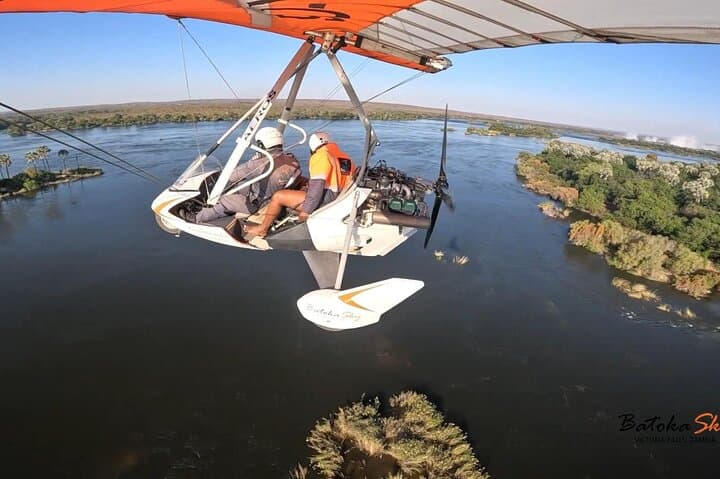 Private Microlight Flight Over Victoria Falls — 30-Minute Aerial Tour photo 4