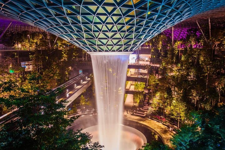 Jewel Changi: Rain Vortex, Canopy Park & Canopy Bridge Ticket