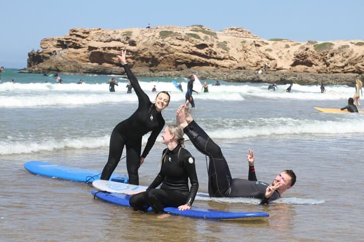 2-Hour Surf Lesson from Agadir or Taghazout — Private Coaching on Morocco’s Best Breaks photo 3