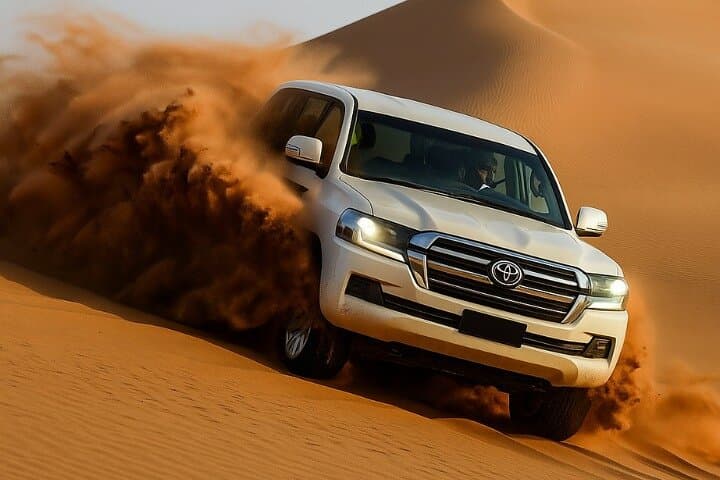 Morning Desert Safari in Dubai: 4x4 Dune Bashing, Camel Ride & Sandboarding photo 2