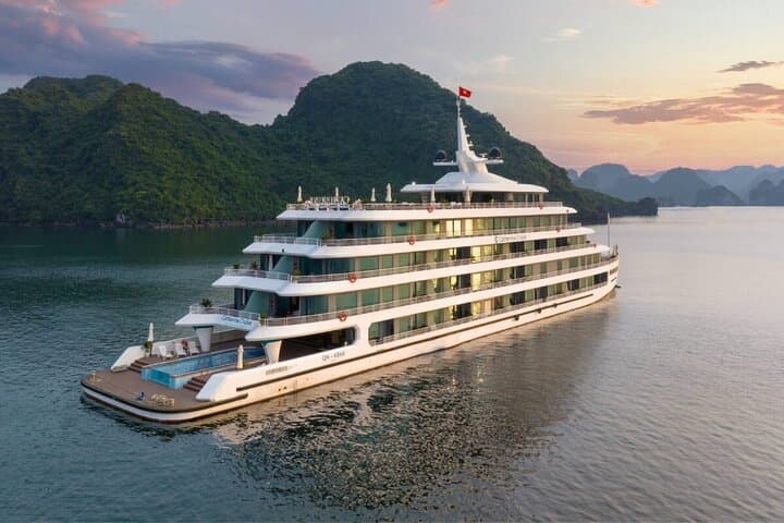 6-Star Catherine Cruise Ha Long Bay 2-Day Luxury Cruise with Pool
