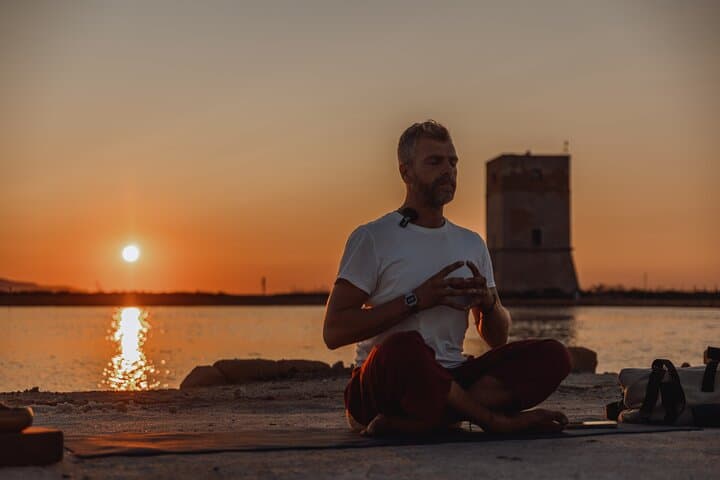 Sunset Kundalini Yoga at Trapani Salt Pans — Guided Outdoor Session