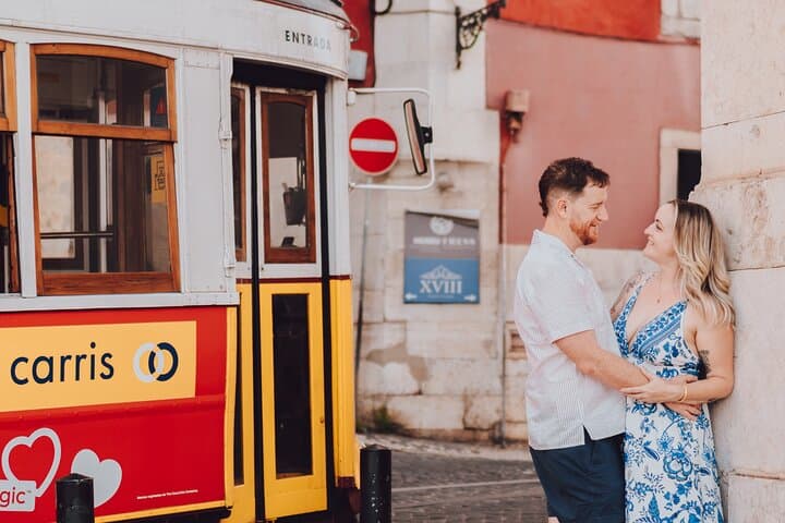 Lisbon Private Photoshoot: Alfama Viewpoint to Praça do Comércio Portrait Session photo 2