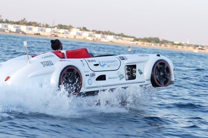 Jeddah Jet Car Thrill Ride: Speed and Luxury on Obhur Beach photo 4
