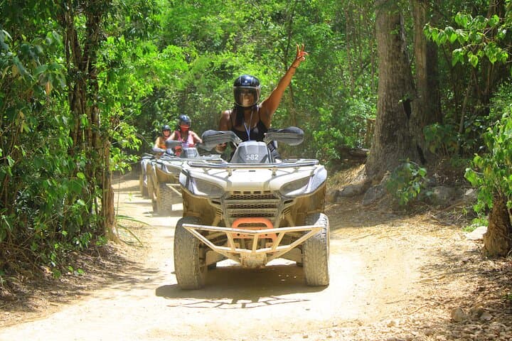 ATV Express Riviera Maya: Half-Day Jungle Ride & Cenote Swim