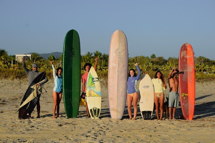 Puerto Escondido Semi-Private Surf Lessons: Learn to Ride Beginner Waves in Oaxaca