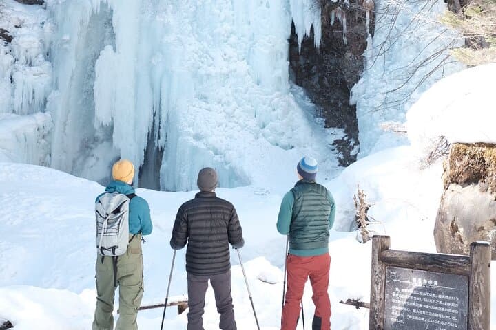 Norikura Frozen Waterfall Snowshoe Tour — Japan Alps Winter Trek