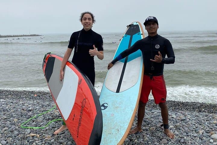 GoPro Surf Lesson in Miraflores: Native Peruvian Instructor at Makaha Beach photo 3