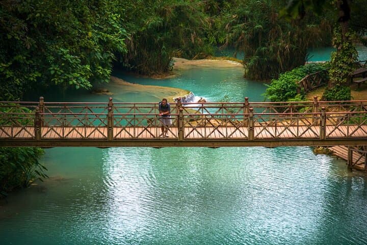 Luang Prabang Mountain Trek to Kuang Si Waterfall — Day Hike, Swim & Bear Rescue Visit