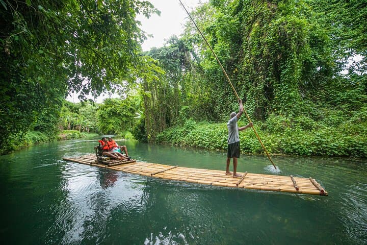 Martha Brae Bamboo Rafting and Limestone Foot Massage — Jamaica River Tour