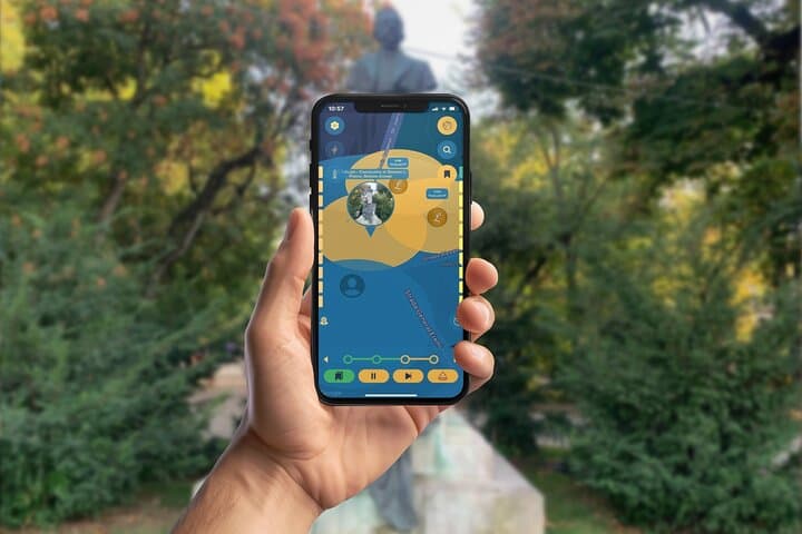Interwar Bucharest GPS Walking Tour — Self-Guided Mobile History Game photo 3