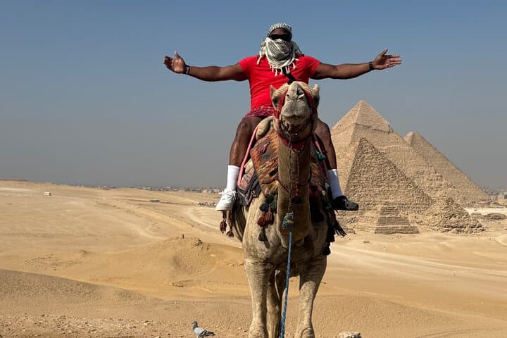 Giza Pyramids, Sphinx & Camel Ride: Private Half-Day Tour from Cairo photo 2