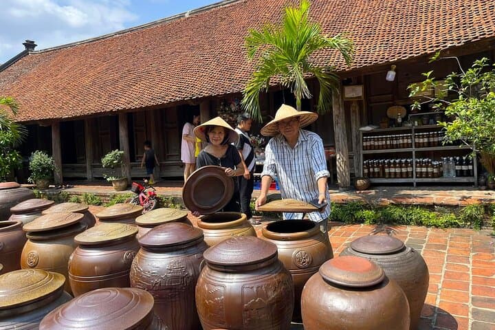 Duong Lam Ancient Village Day Tour from Hanoi — Cycling, Temples & Rural Life photo 3
