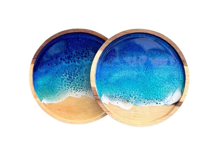 Siesta Key Resin Coaster Workshop — DIY Epoxy Coaster Class in Sarasota photo 5