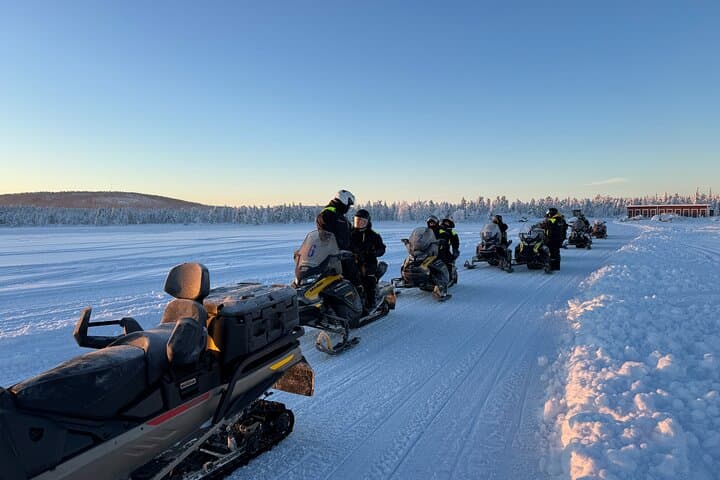 Explore Swedish Lapland: Snowmobile Adventure in Kiruna's Arctic Wilderness photo 3