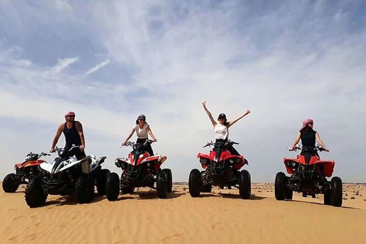 Abu Dhabi Quad Biking: Dune-Riding & Desert Camp Adventure photo 3