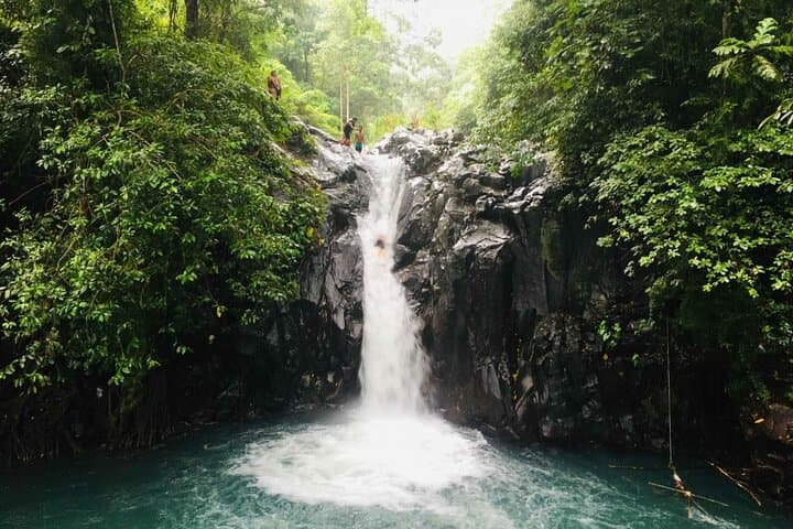 Aling Canyon Advanced Canyoning: 50m Waterfall Rappel & Bat Cave Expedition photo 3