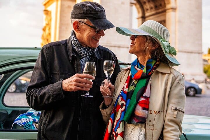 Paris Private 2CV Vintage Drive — Day & Night Champagne Tour photo 6