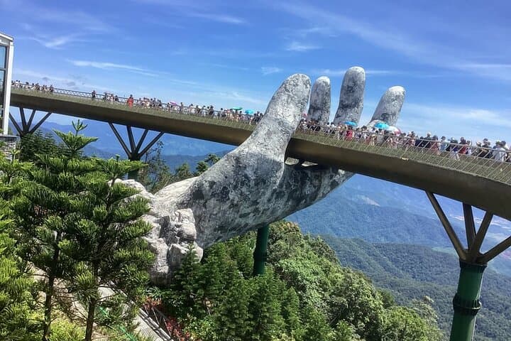 Golden Bridge, Ba Na Hills & Marble Mountains: Full-Day Private Tour from Da Nang photo 4