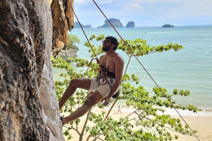 Jurassic Rock Climbing at Railay Beach from Krabi - Guided Limestone Climbs photo 4
