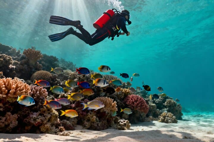 VIP Boat to Ras Mohamed & White Island: Full-Day Snorkel and Dive from Sharm El-Sheikh
