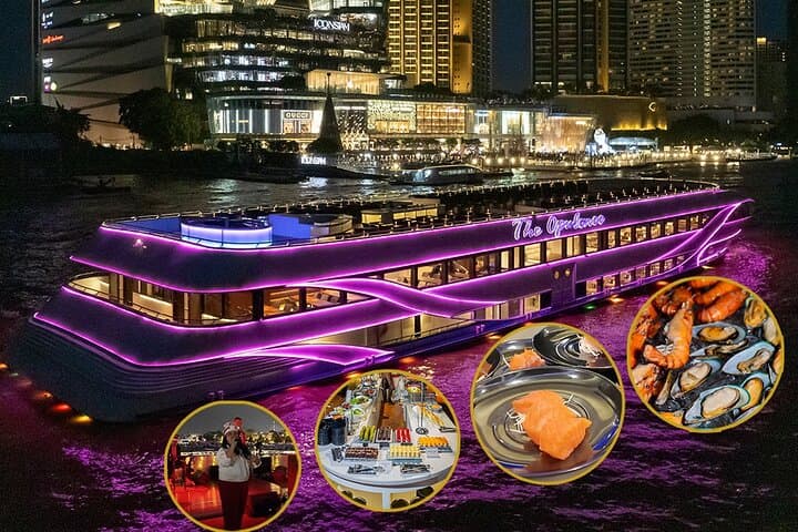 Bangkok Opulence Dinner Cruise with Live Band on the Chao Phraya River photo 1