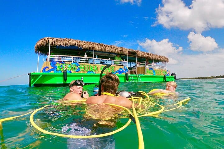 Shark Tooth Snorkeling & Huka Dive in Venice FL — Boneyard Boat Adventure photo 1