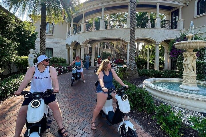 Sunset Trike & Moped Tour in Naples, Florida — Old Naples Evening Ride photo 5