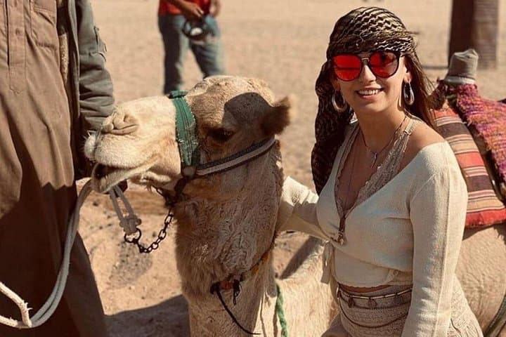 Hurghada Desert Safari: Jeep Ride, Bedouin Dinner, Camel Trek & Stargazing photo 3