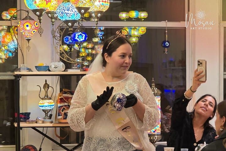Create Your Own Turkish Mosaic Lamp in Brighton, MA — Hands-On Workshop photo 5