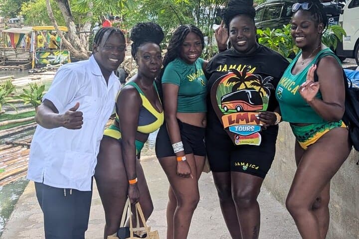 Dunns River Falls & Bamboo Rafting Private Tour — Ocho Rios Adventure