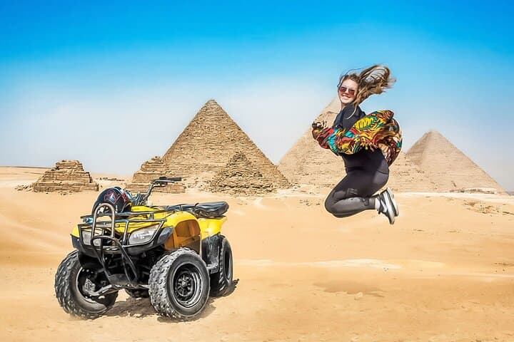Giza Pyramids & Sphinx: Half-Day Camel Ride and ATV Adventure photo 4