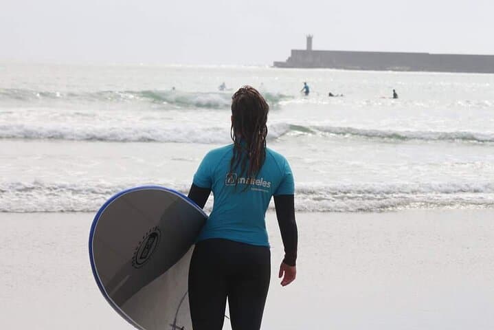 Learn to Surf at Matosinhos Beach — Porto Beginner Surf Class photo 6