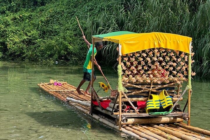 Bamboo Rafts & River Tubes: Ocho Rios Half-Day River Adventure