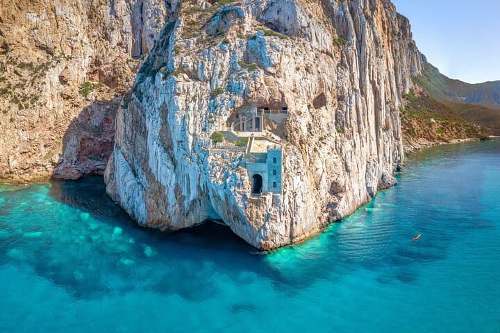 Porto Flavia from Chia — Guided Mine & Coastal-Cliff Tour