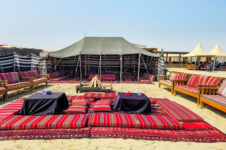 Full-Day Al Rahal Desert Camp & BBQ Buffet at Sealine Beach photo 4