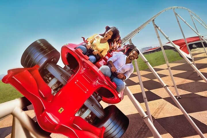 Sky-High Views and Top-Speed Thrills: Burj Khalifa & Ferrari World Combo