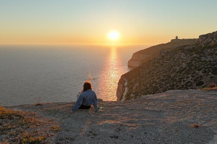 Drone Photography Tour in Malta — Dingli Cliffs & Blue Grotto Aerials