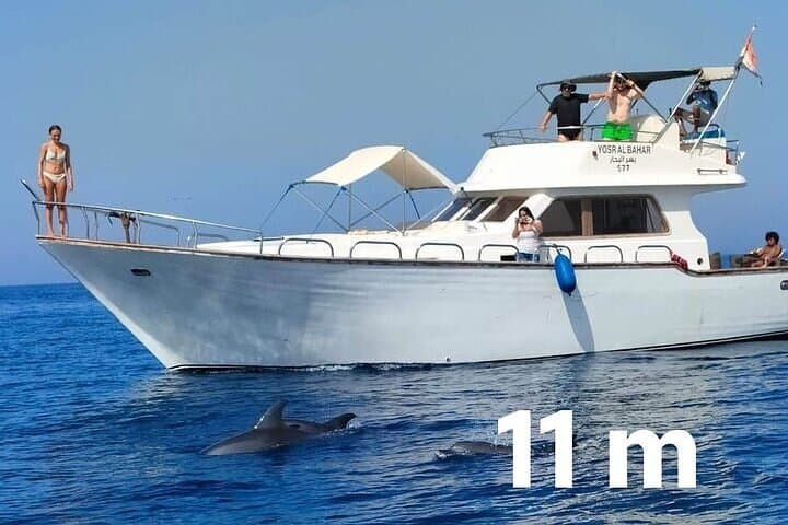 Private Full-Day Hurghada Boat Charter: Snorkel Giftun & Island Lunch photo 2