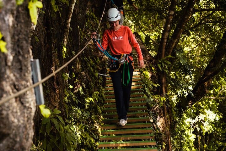 Conquer Belize’s Via Ferrata and Drift the Manatee River: A Day of Climbing, Bridges, and River Tubing