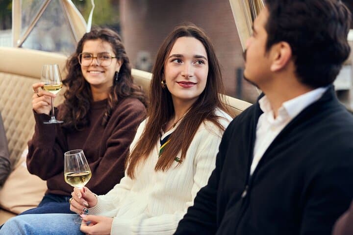 Candlelight Canal Cruise in Amsterdam: Evening Wine & Cheese Sloep Tour photo 4